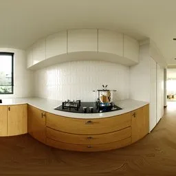 Nature Wood Bright Kitchen
