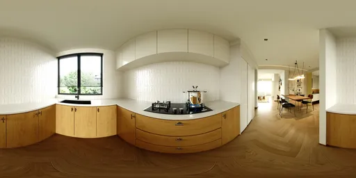 Nature Wood Bright Kitchen
