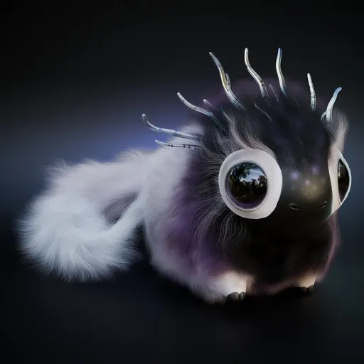 Forest Fluffy Creature Rigged
