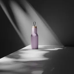 Minimalist Water Bottle Mockup