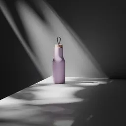 Minimalist Water Bottle Mockup