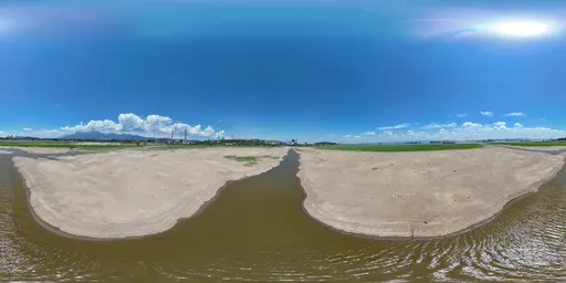 River ground mud
