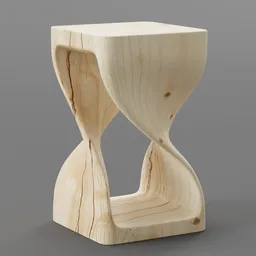 Solid Wood Accent Stool