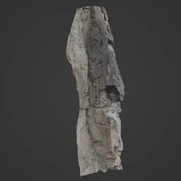 Rugged Rock Cliff Photoscan