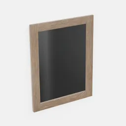 Rustic Wooden Framed Mirror