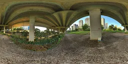 Sunset Under the Bridge