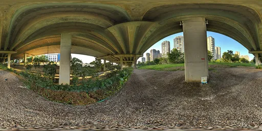 Sunset Under the Bridge
