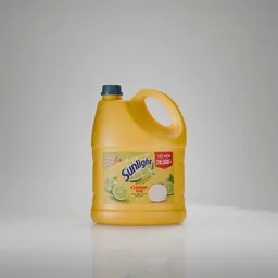 Dishwashing liquid bottle