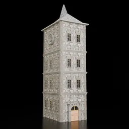 Tower building
