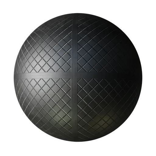High-resolution PBR metal material with detailed textures for 3D modeling and rendering in Blender.