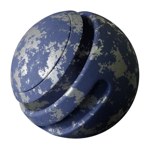 Blue Used Metal