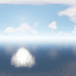 Sunny Ocean Horizon Sky HDRI