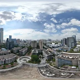 Urban City Highsky bluesky