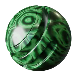 Banded Green Malachite