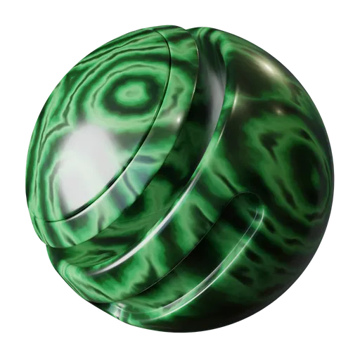 Banded Green Malachite