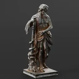 statue of Iron Asirepius