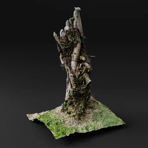 Tree Stump with Roots