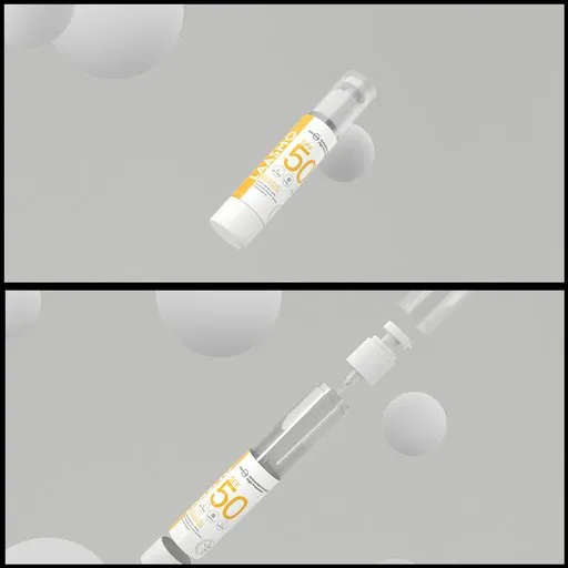 Cosmetics Product blast shot