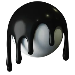 Procedural Pearl  Painted Plastic