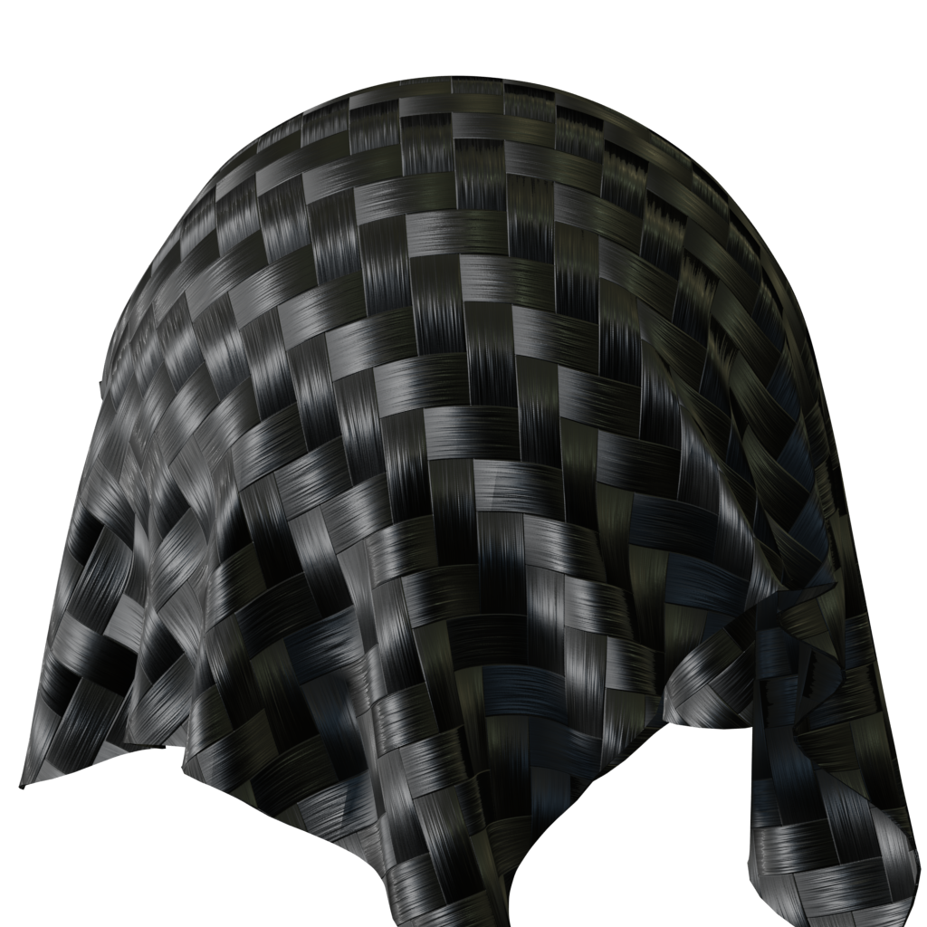 BlenderKit | Download the FREE Black Bamboo Woven material