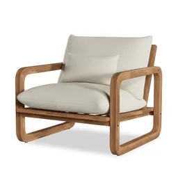 Laholm Dravite Ivory Chair