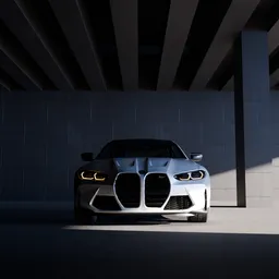 Cinematic BMW M4 Garage