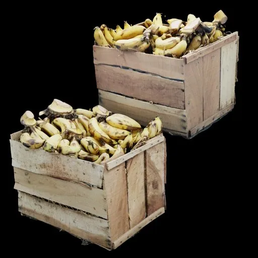 Fresh Banana Crate