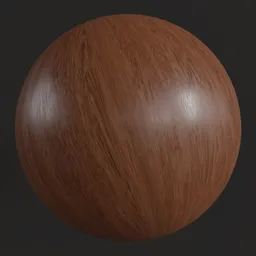 High-quality, adjustable Procedural Wood PBR texture for 3D artists using Blender and compatible applications.