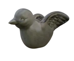 Vaux bird gray adornment