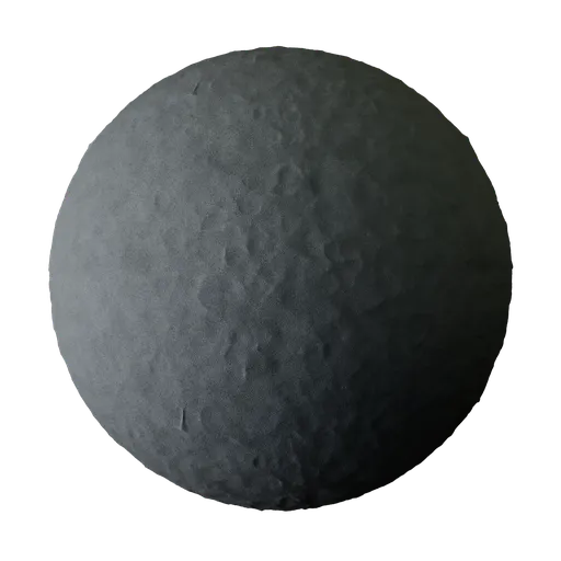 High-resolution PBR black sand texture for 3D modeling and rendering in Blender.
