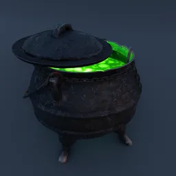 Halloween Witch Couldron