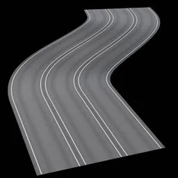 Unmodified Shapeable Road