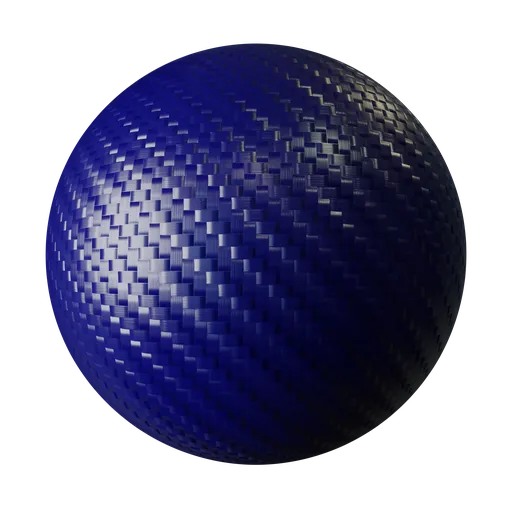 Carbon fiber blue
