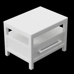 Miniature Single Drawer Nightstand