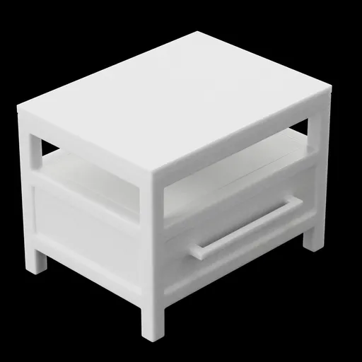 Miniature Single Drawer Nightstand