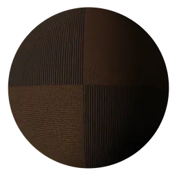 Carpet Dark Brown Checker Tonal