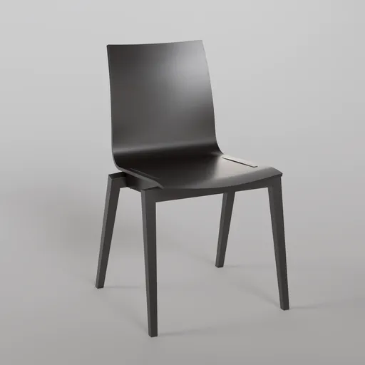 Stockholm Chair B105 - Dark Wenge