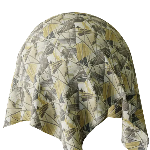 Graphical Gold Embroidery