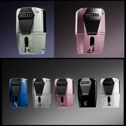 RO Water Purifier color presentation