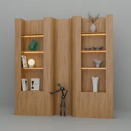 Decorative wardrobe
