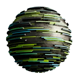 Sci-Fi Neon Orb