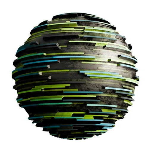 Sci-Fi Neon Orb