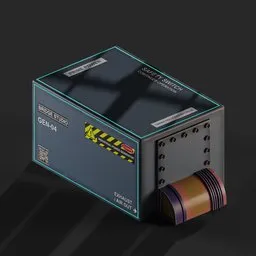 Blue Sci-Fi Generator