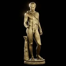 statue of Brass Dionysus of Tivoli
