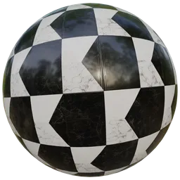 Illusion  marble design