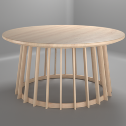 Coffee Table Wooden Circular