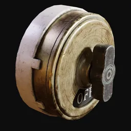 Utilitarian Rotary Light Switch