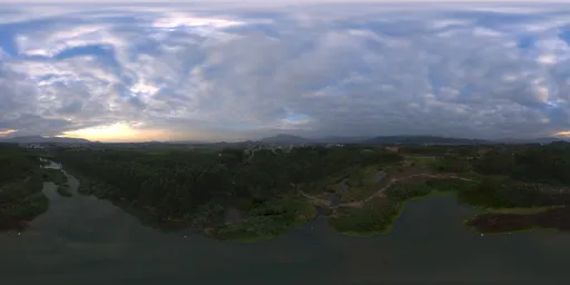 Sunset Lake HDRI