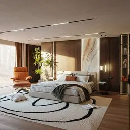 Modern bedroom