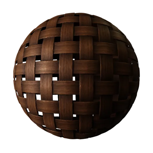 Rattan Weave Brown